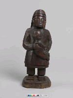 藏品(木雕人像)的圖片